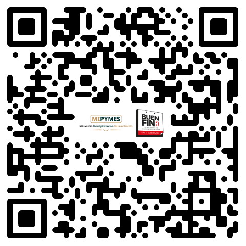 Código QR de registro de Laura Patricia Rosas Lara en El Buen Fin 2026