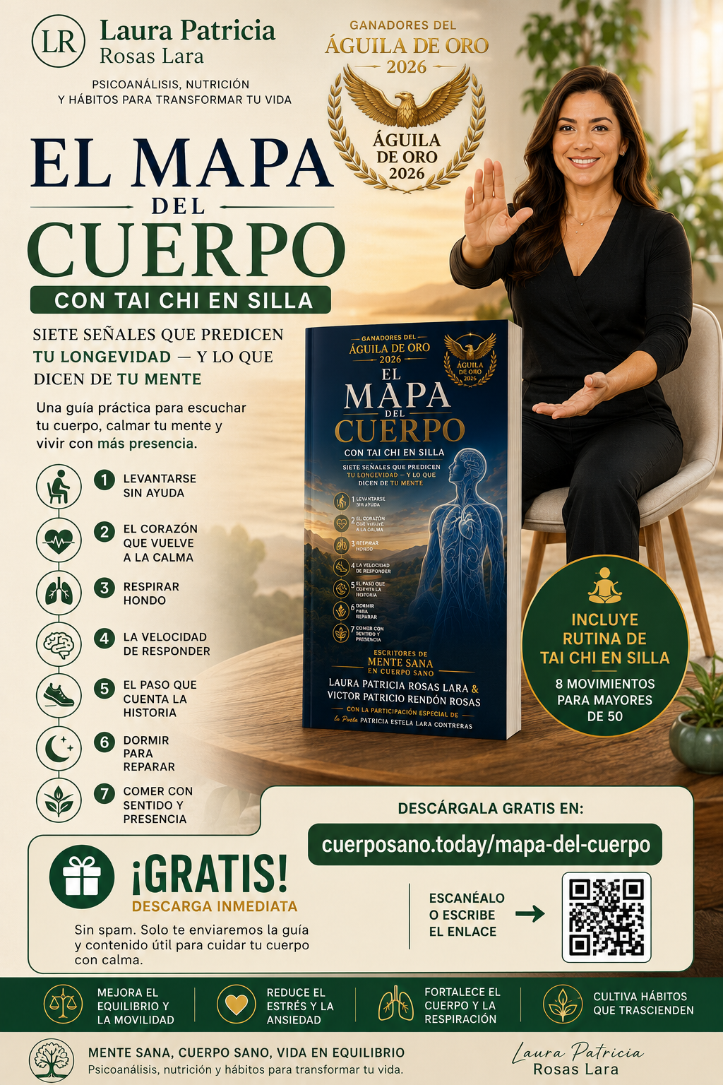 El Mapa del Cuerpo con Tai Chi en Silla
