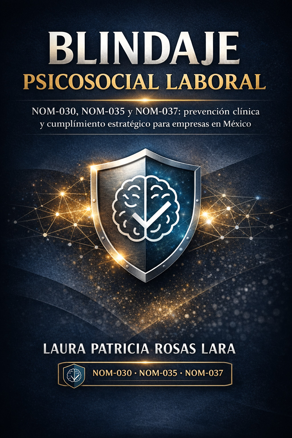 Portada del libro Blindaje Psicosocial Laboral de Laura Patricia Rosas Lara